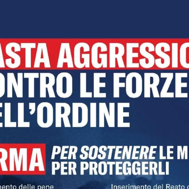 Sabato a Reggio la raccolta firme di Fratelli di Italia per sostenere le Forze dell'Ordine