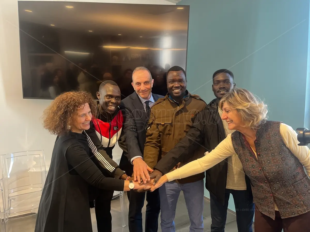 Elias, Yahya e Michael alla Mediterranea di Reggio: «Qui per studiare. Torneremo in Sudan e Sud Sudan per dare un futuro ai nostri popoli» -VIDEO