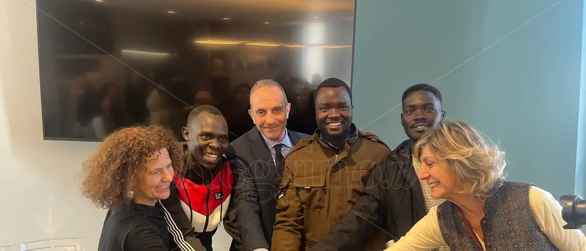 Elias, Yahya e Michael alla Mediterranea di Reggio: «Qui per studiare. Torneremo in Sudan e Sud Sudan per dare un futuro ai nostri popoli» -VIDEO
