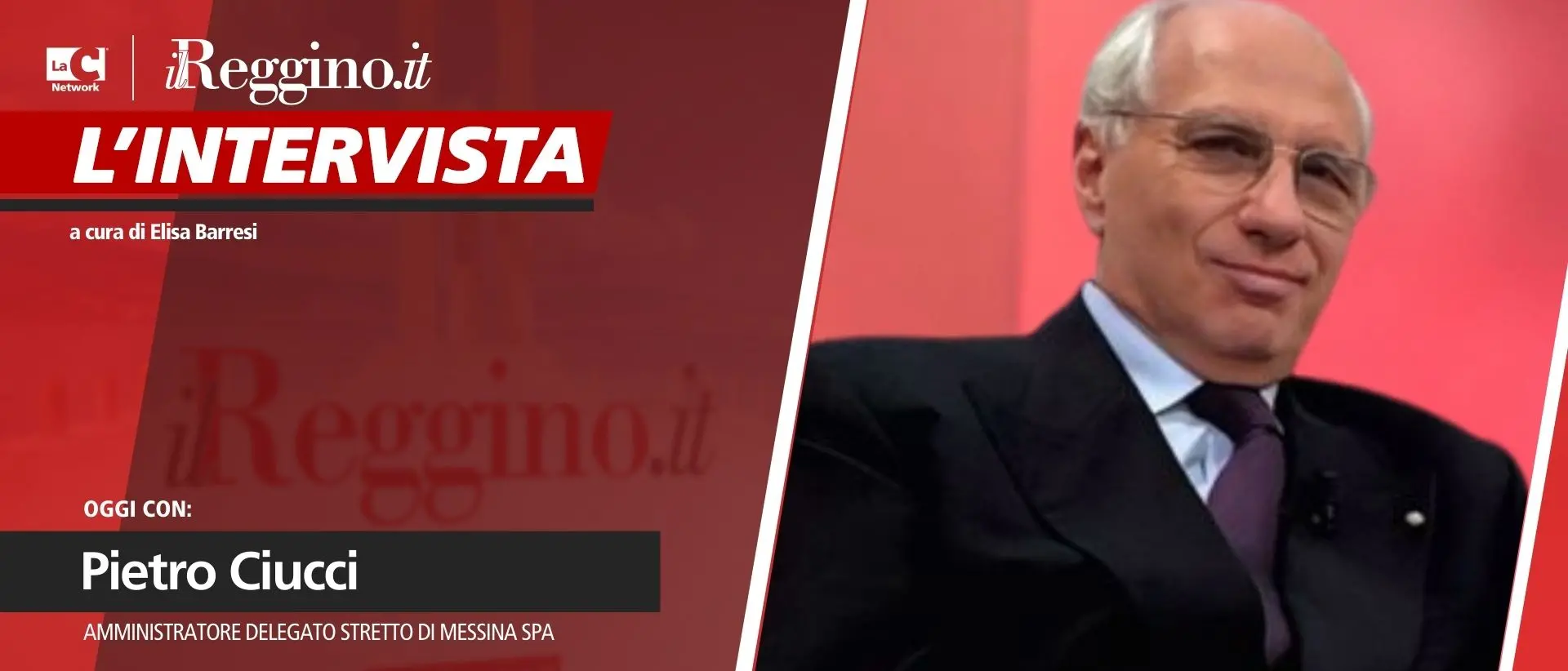 A TU PER TU | Ciucci e il Ponte sullo Stretto: «Agevolazioni per gli espropriandi e valutazione superiore» - VIDEO