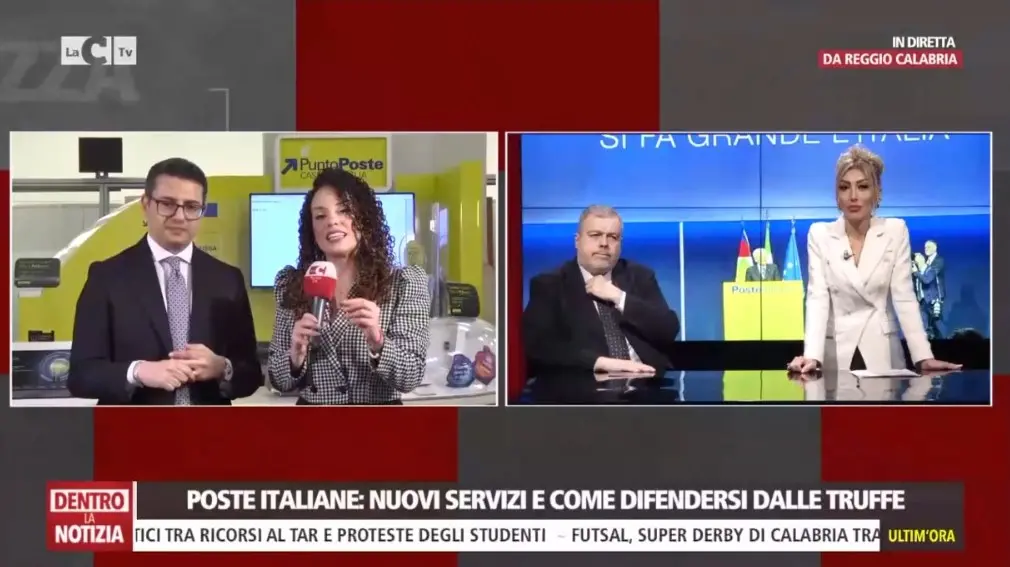 Poste Italiane e la sfida digitale: il viaggio di \"Dentro la Notizia\" tra innovazione e sicurezza