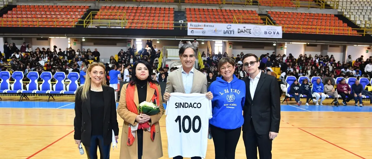 Reggio, il sindaco Falcomatà ospite della giornata dello sport, promossa dal Liceo scientifico ‘Leonardo da Vinci’