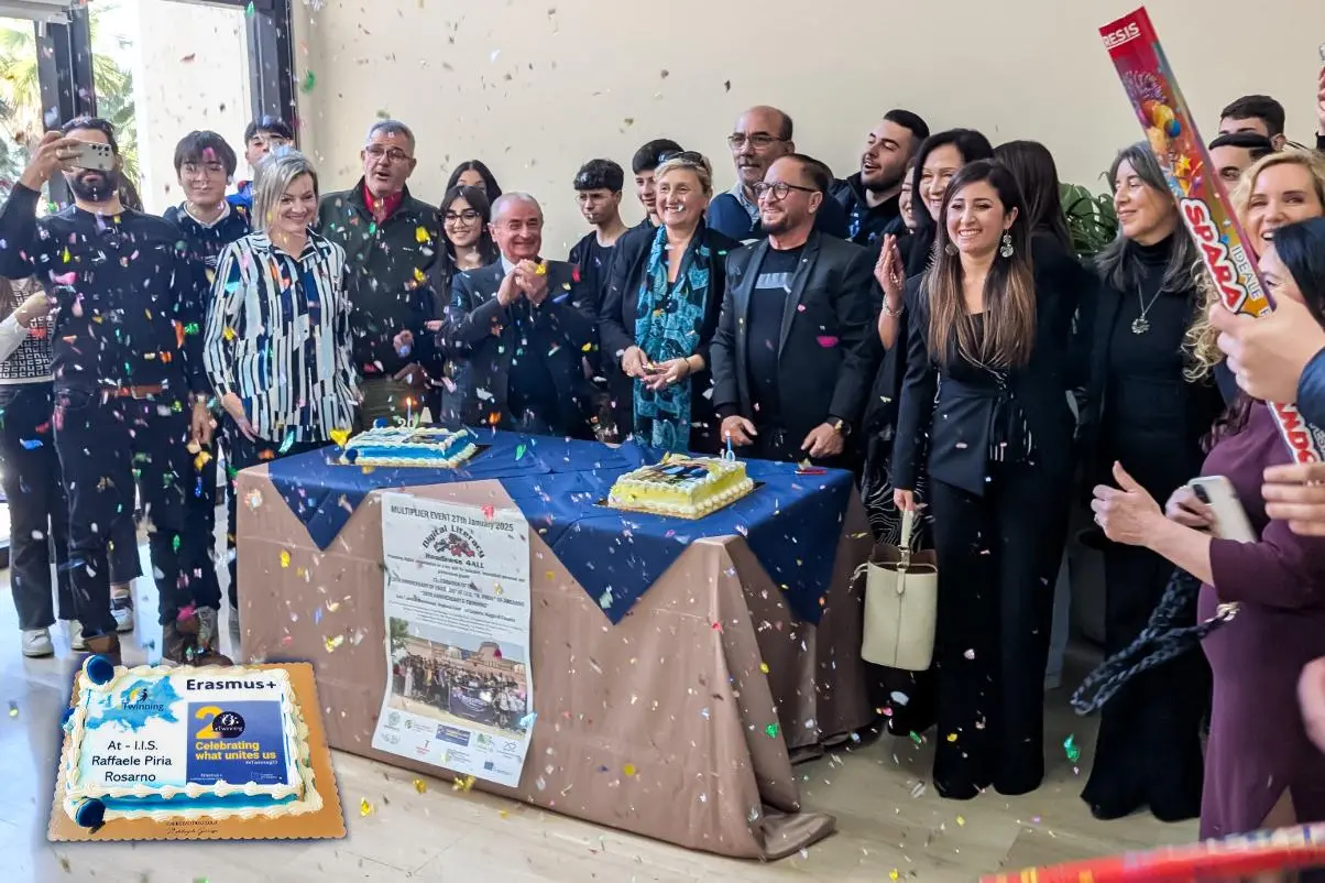 Il Piria di Rosarno celebra il ventennale ETwinning presso il Consiglio regionale