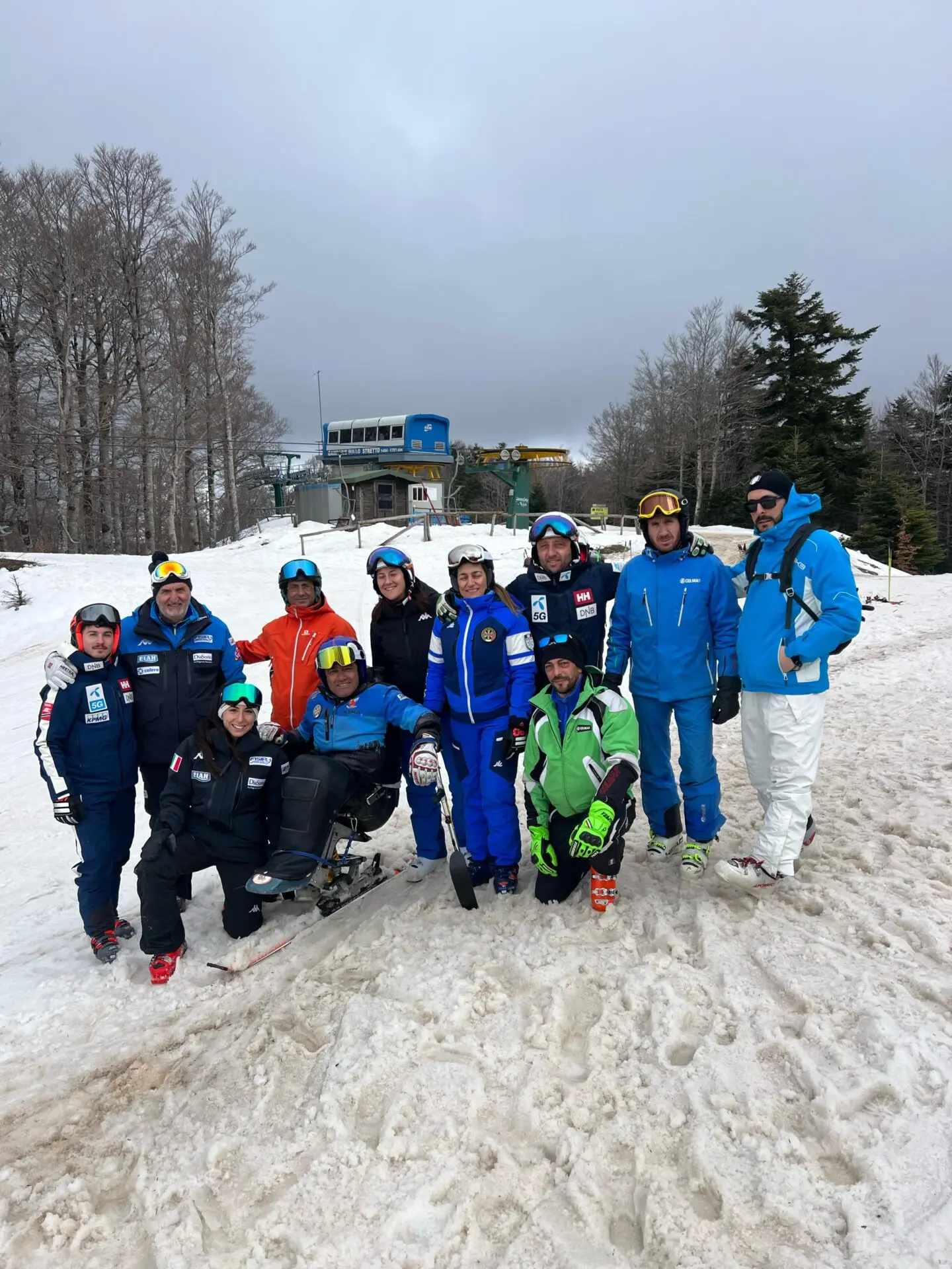 A Gambarie il corso per maestri di sci e guide paralimpici