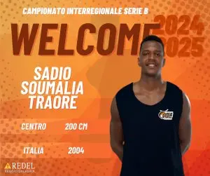 Sadio Soumaila Traore è un nuovo giocatore della Redel