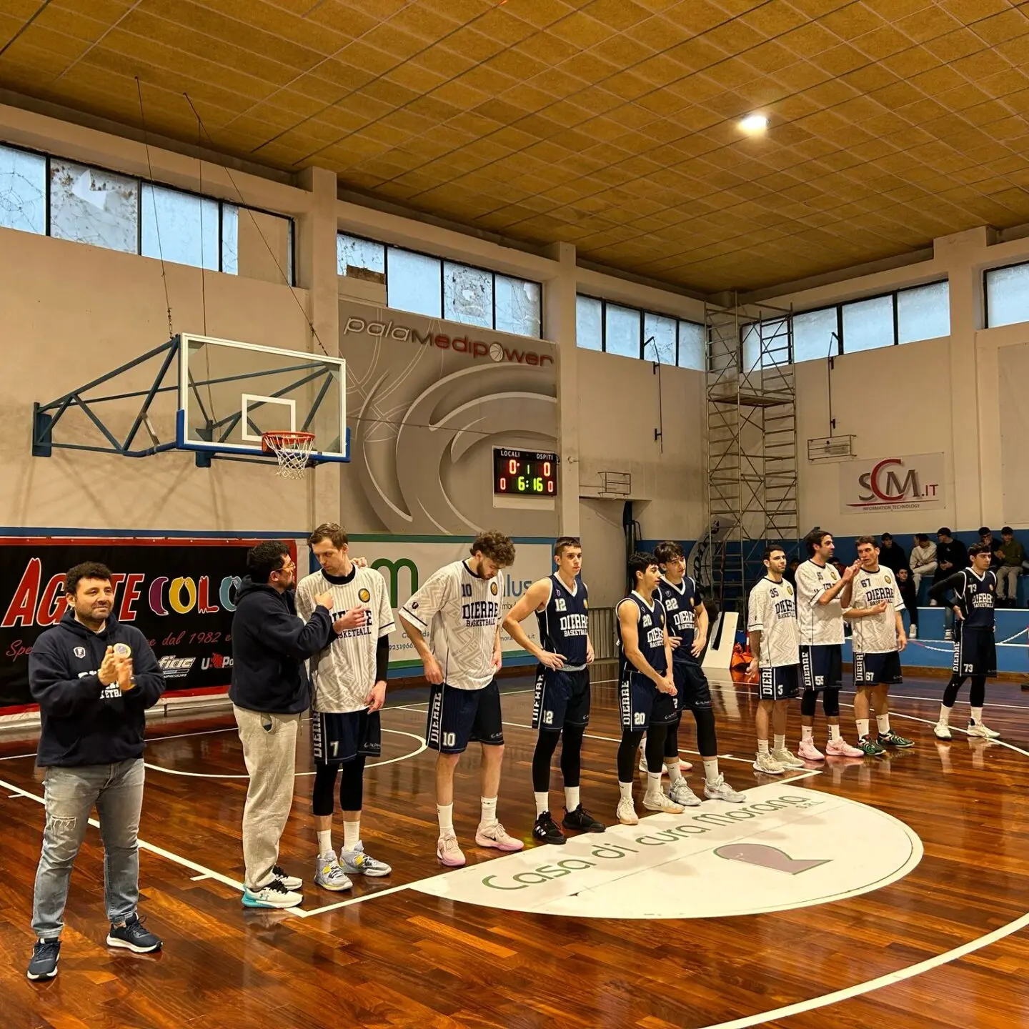 Basket, successo in trasferta per la Dierre