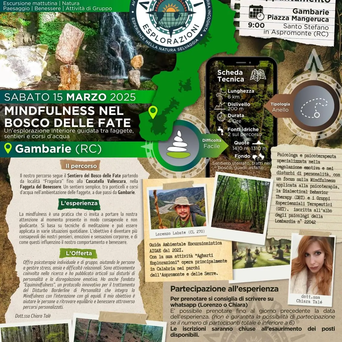 A Gambarie un'esperienza immersiva di Mindfulness unita a una semplice escursione