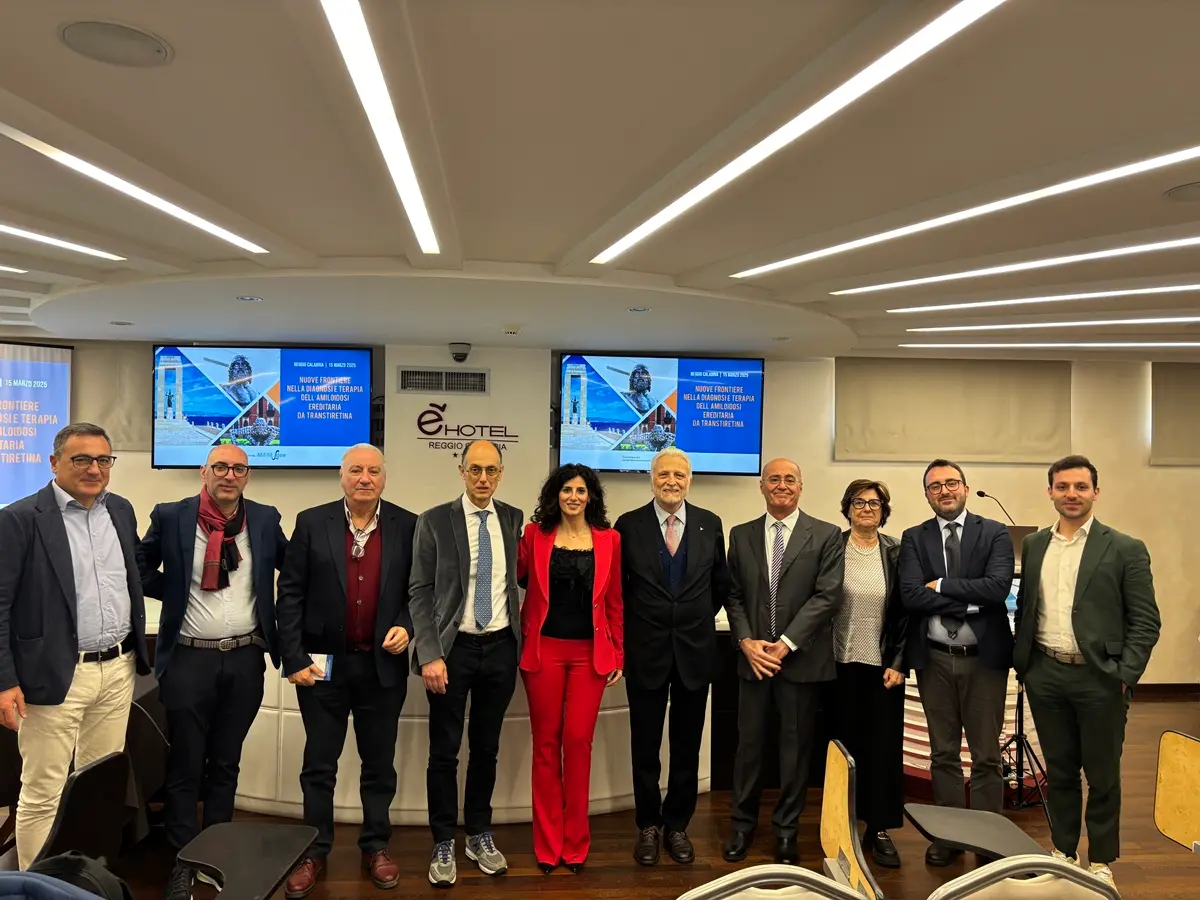 A Reggio il convegno sulle nuove frontiere nella diagnosi e terapia dell’Amiloidosi ereditaria da transtiretina