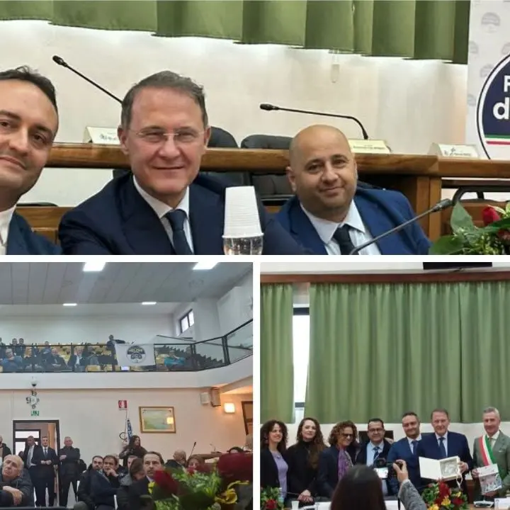 Il Viceministro agli Affari Esteri e alla Cooperazione Internazionale Edmondo Cirielli in visita a Taurianova