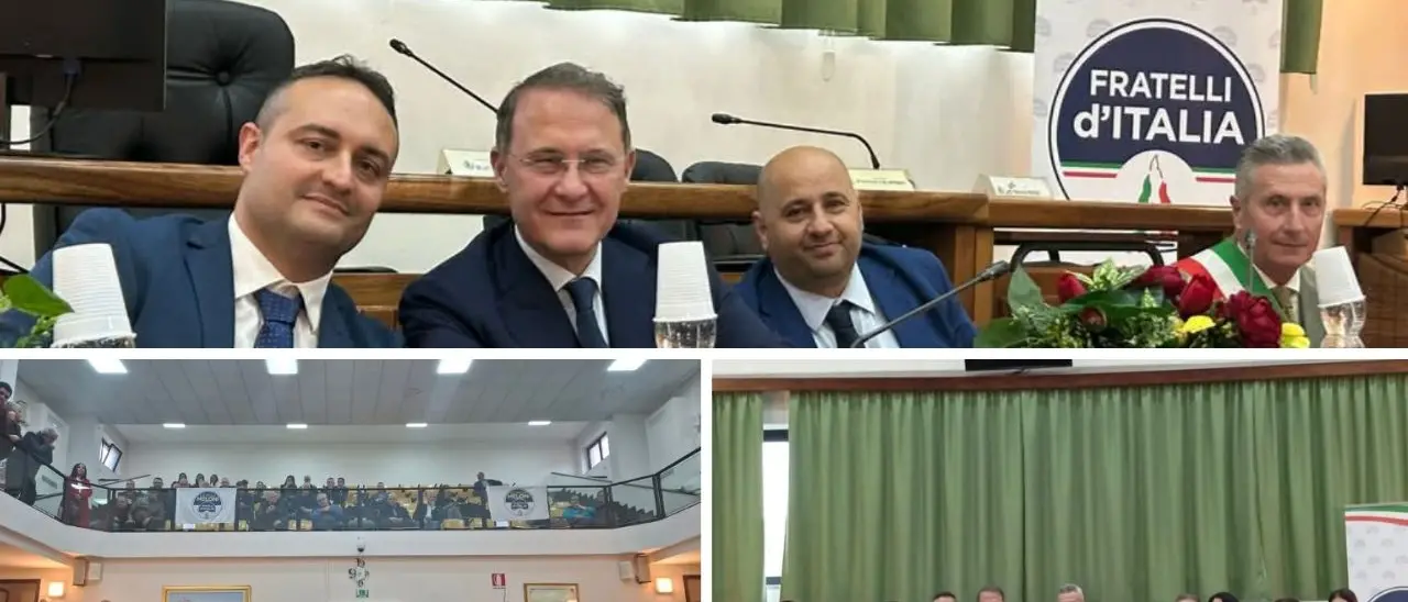 Il Viceministro agli Affari Esteri e alla Cooperazione Internazionale Edmondo Cirielli in visita a Taurianova