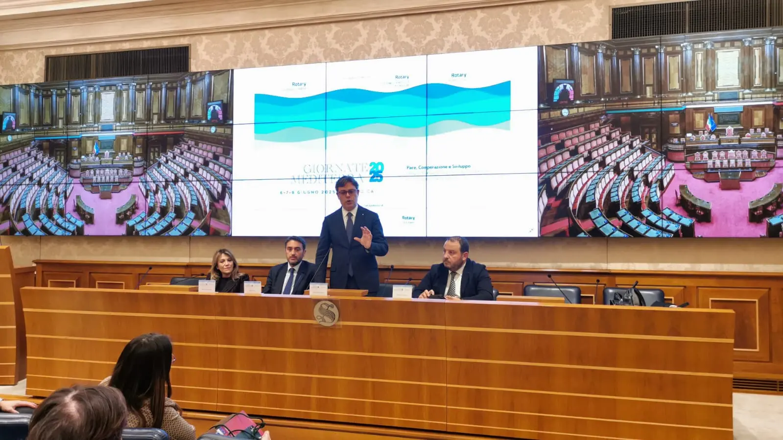 Presentate al Senato le \"Giornate Mediterranee\" promosse dal Rotary di Reggio Calabria