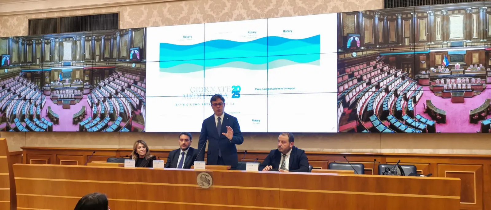 Presentate al Senato le \"Giornate Mediterranee\" promosse dal Rotary di Reggio Calabria