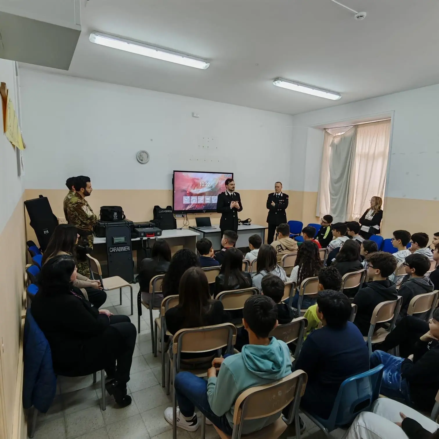 Molochio, proseguono gli incontri nelle scuole dei Carabinieri di Taurianova