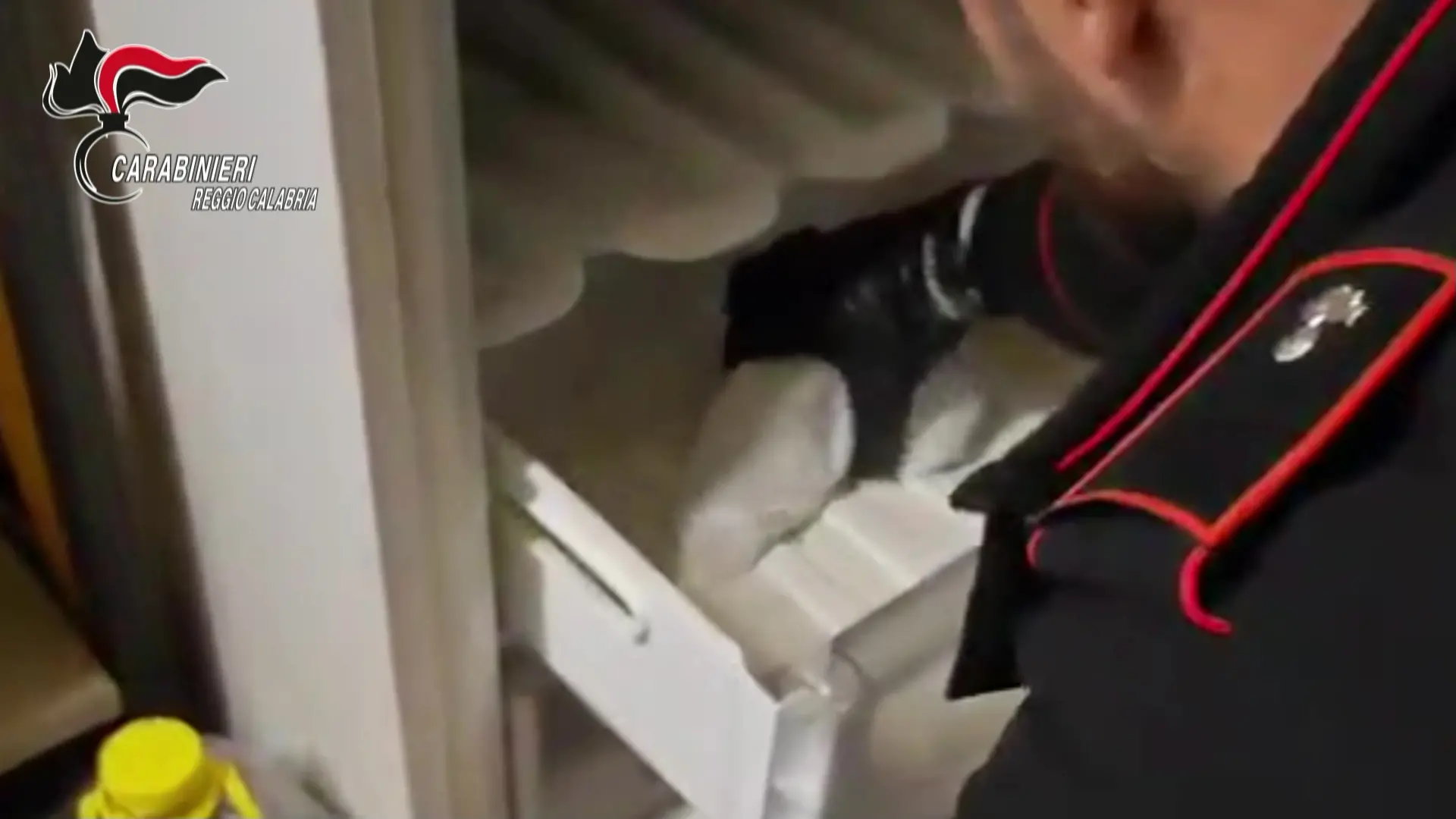 Cinquefrondi, deteneva armi clandestine e munizioni nel freezer: arrestato