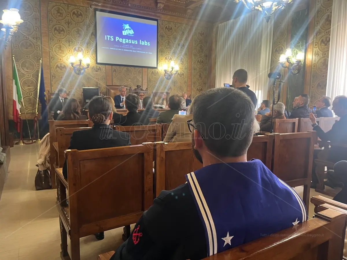 A Reggio l’Its academy Pegasus presenta L'Arca dei Feaci, la prima nave scuola della Marina Mercantile - VIDEO