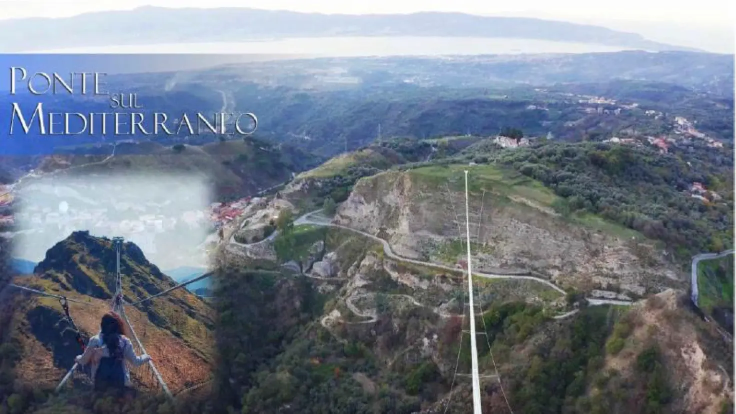Tra Laganadi e Calanna il ponte tibetano più lungo al mondo