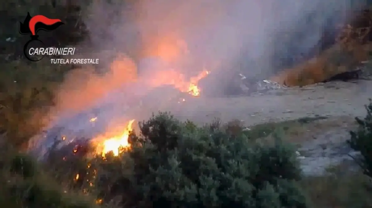 Reggio, traffico e combustione illecita di rifiuti: 5 persone sottoposte a misure cautelari - VIDEO