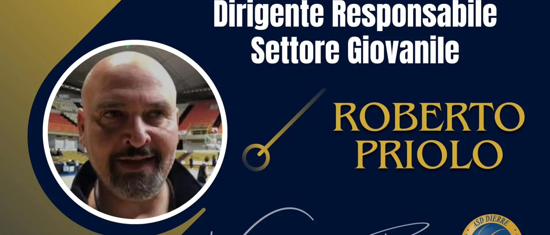 Dierre Basket, per la ripartenza Priolo nuovo dirigente