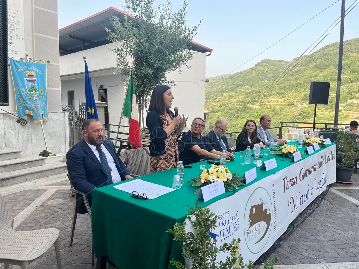 Minori, responsabilità genitoriale e impegno delle istituzioni, a Cardeto la terza giornata della Legalità promossa dalla Pro loco