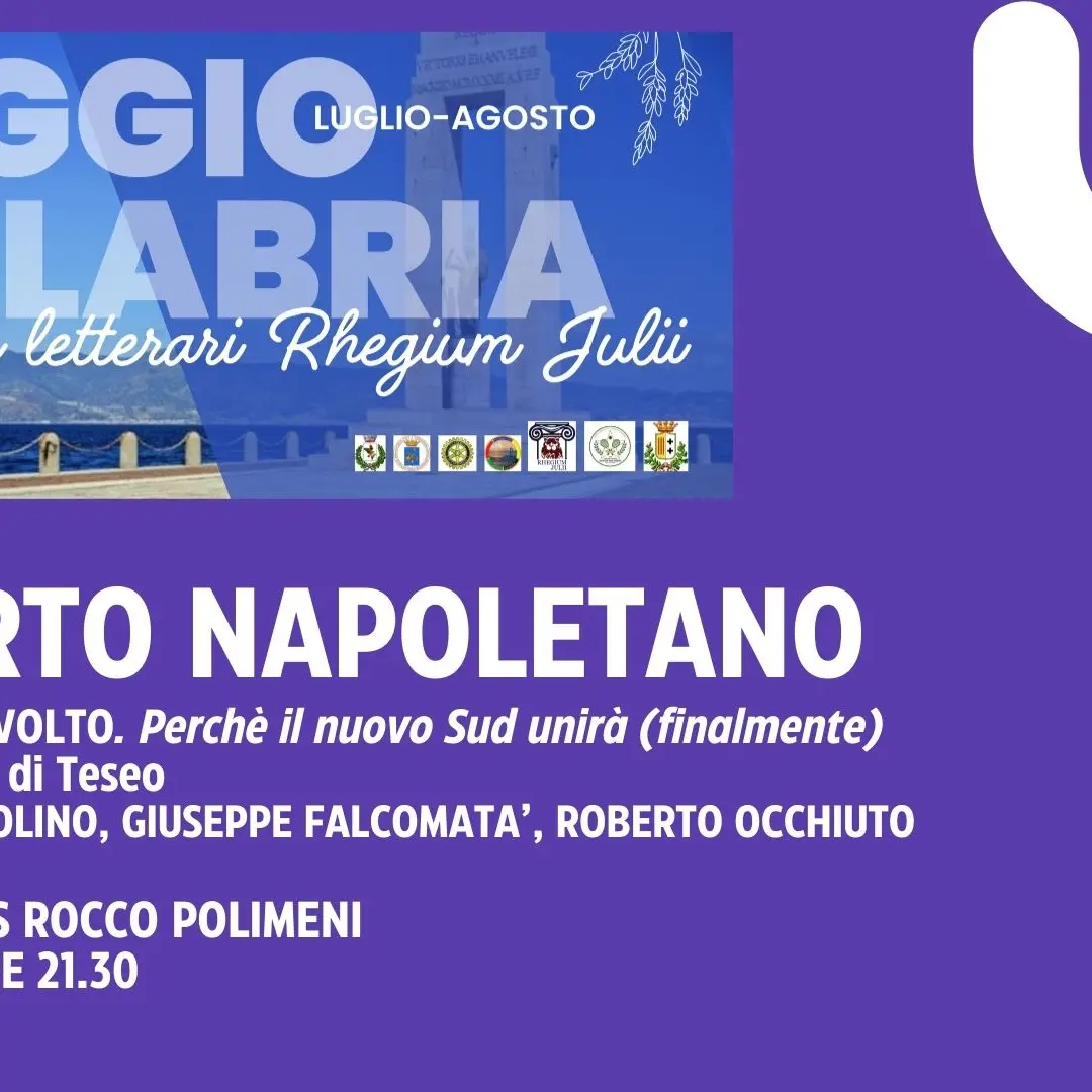 Primo ospite dei Caffè letterari il giornalista Roberto Napoletano dibatterà con Falcomatà, Occhiuto e Musolino