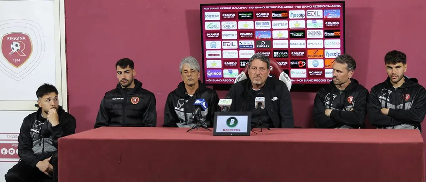 Reggina, il Club ringrazia lo staff tecnico della prima squadra