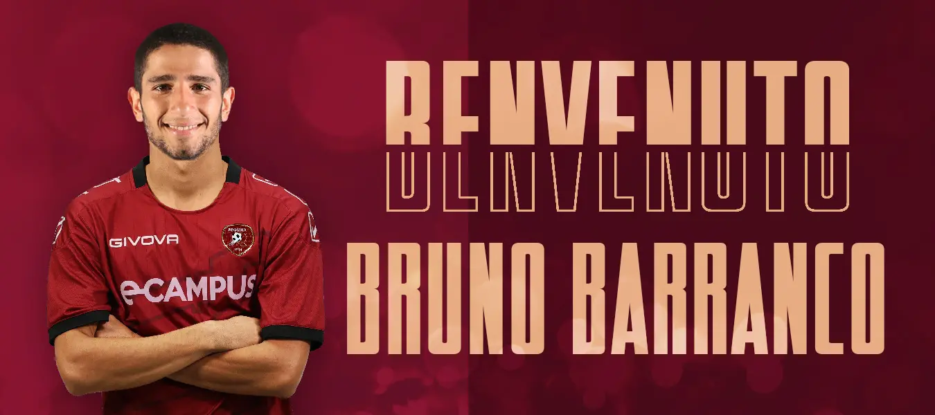 Reggina, Bruno Barranco è un nuovo giocatore amaranto