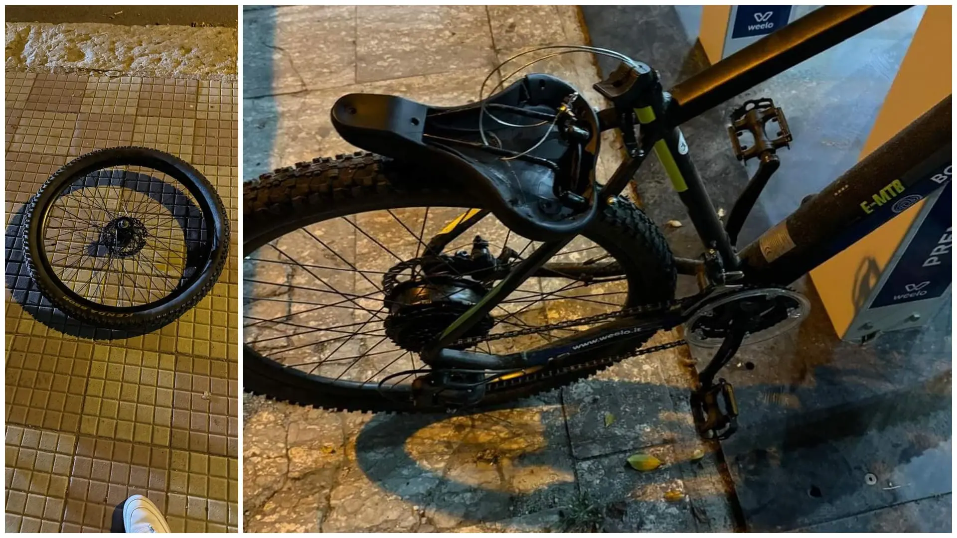 Bova Marina, sellini smontati e ruote divelte: il bike sharing oggetto di atti vandalici