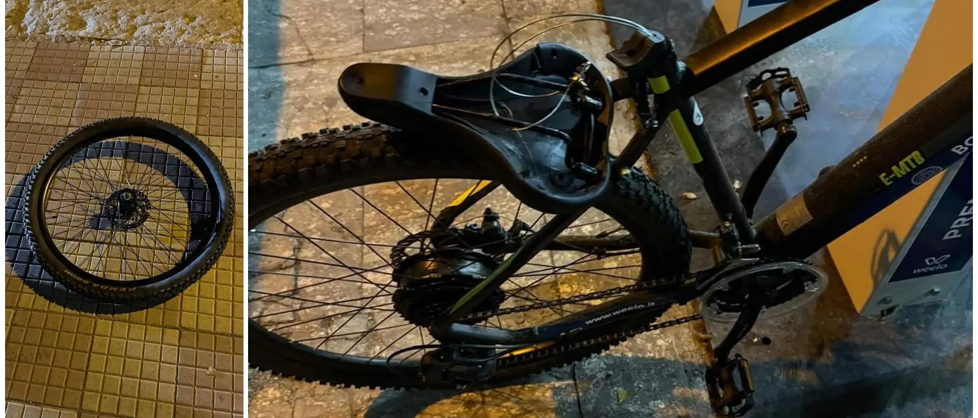 Bova Marina, sellini smontati e ruote divelte: il bike sharing oggetto di atti vandalici