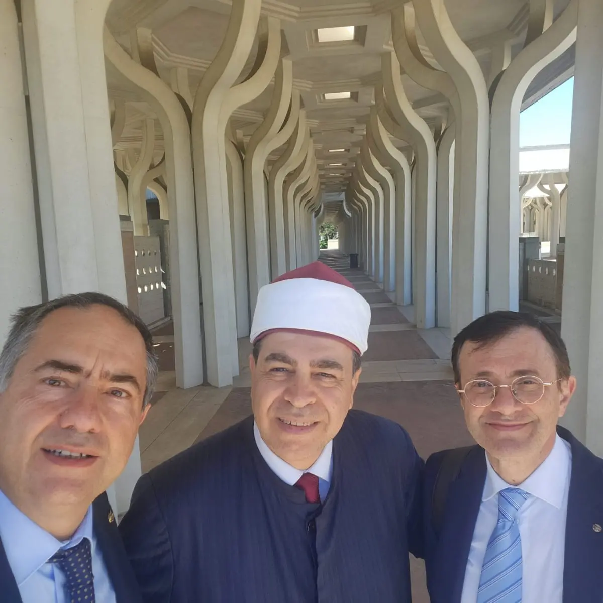 Il Console Onorario del Marocco per la Regione Calabria in visita alla Grande Moschea di Roma
