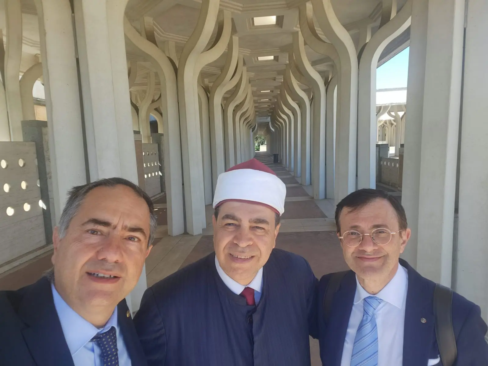 Il Console Onorario del Marocco per la Regione Calabria in visita alla Grande Moschea di Roma