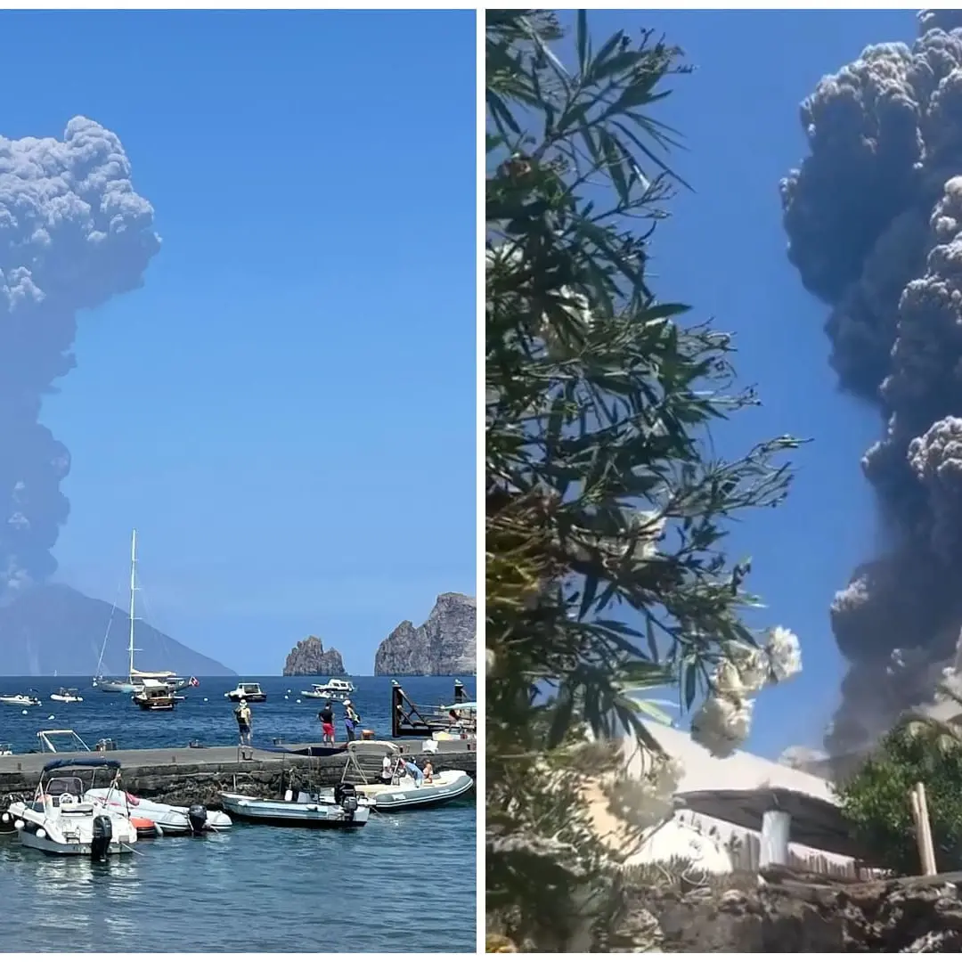 Stromboli, nuova forte eruzione