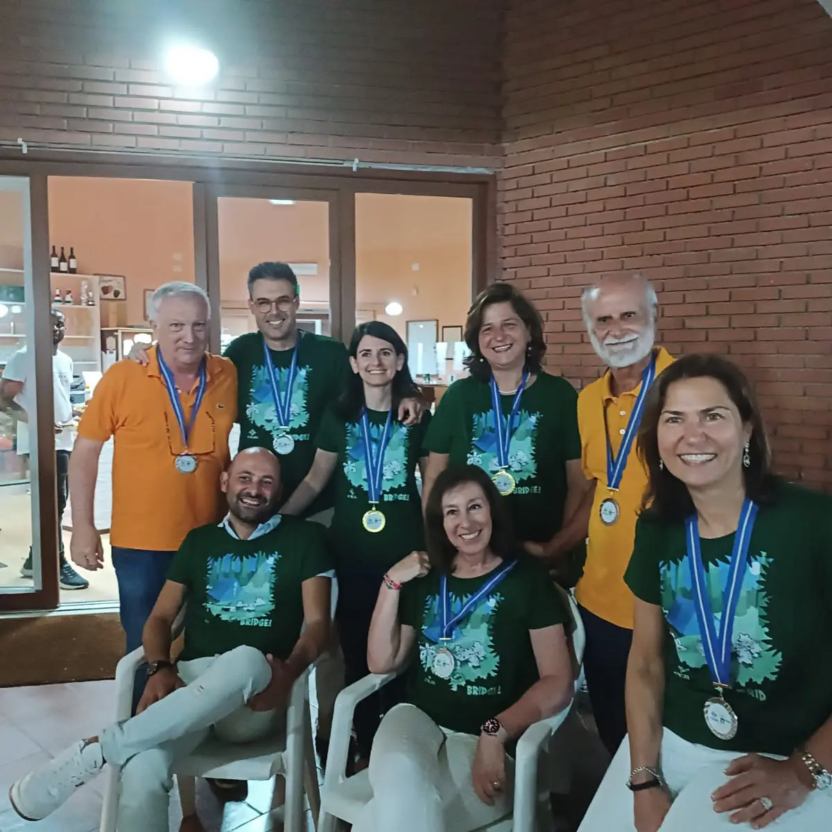 I bridgisti reggini trionfano al torneo nazionale di Taormina: due ori e quattro argenti