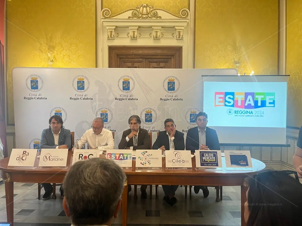 Al via l’Estate Reggina, Falcomatà: «Dialogo e qualità culturale contraddistinguono il programma 2024» - VIDEO