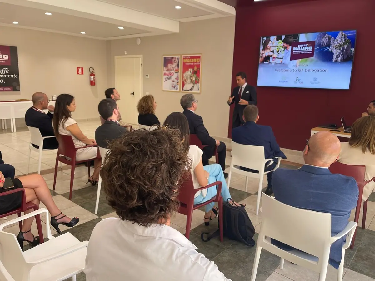 G7 del Commercio a Reggio, i leader mondiali bevono Caffè Mauro