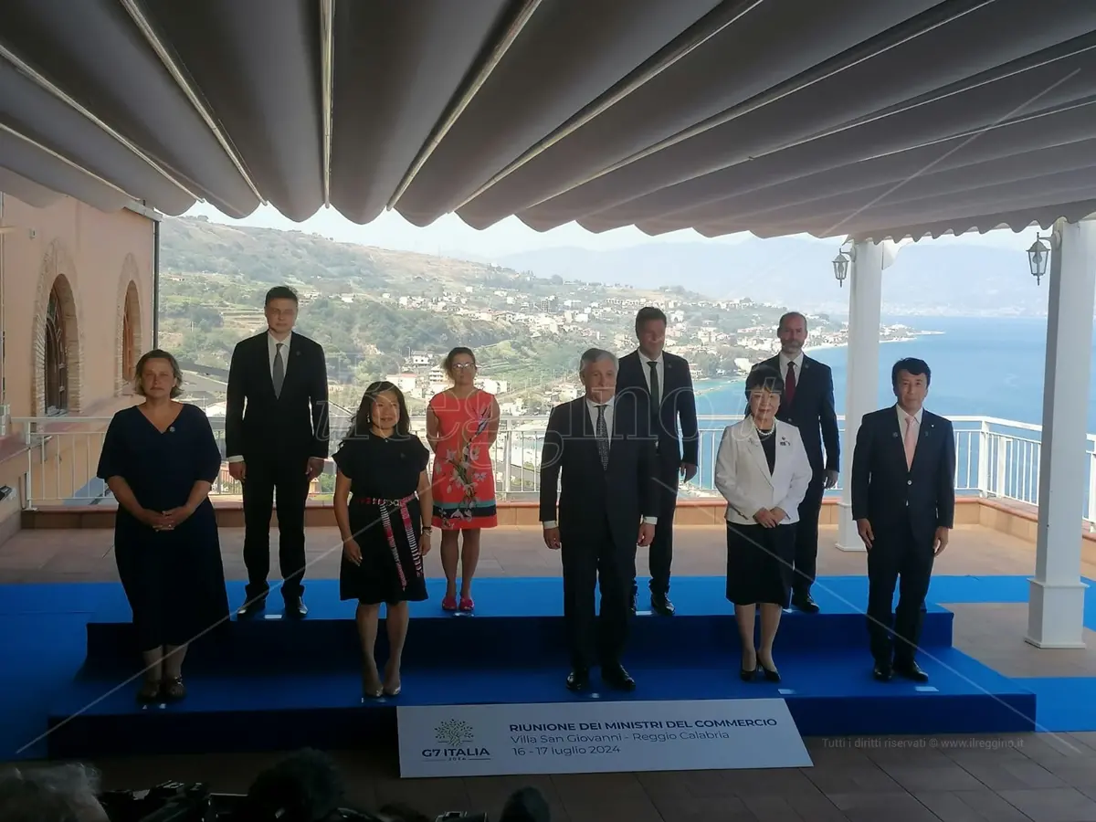 G7 Commercio a Reggio, Tajani: «Il Ponte sullo Stretto porrà la Calabria al centro delle grandi rotte mondiali» - LIVE