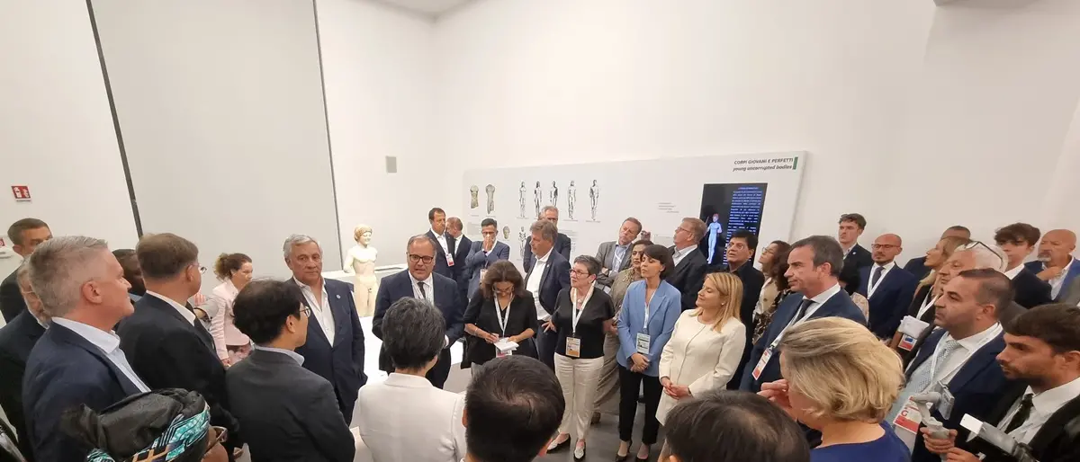 Delegazione G7 in visita al museo: «Orgoglio ed emozione. Grande entusiasmo per le nostre bellezze»