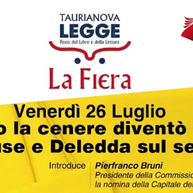 A Taurianova Capitale Italiana del Libro 2024 atteso il convegno che esplora l’arte di Duse e Deledda