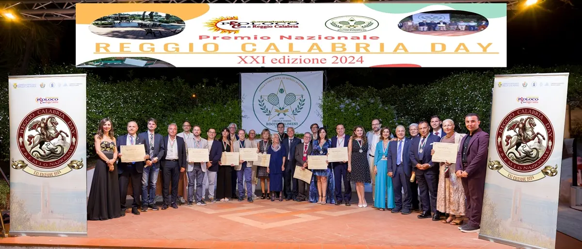 Al circolo Polimeni la consegna dei premi nazionali Reggio Calabria Day