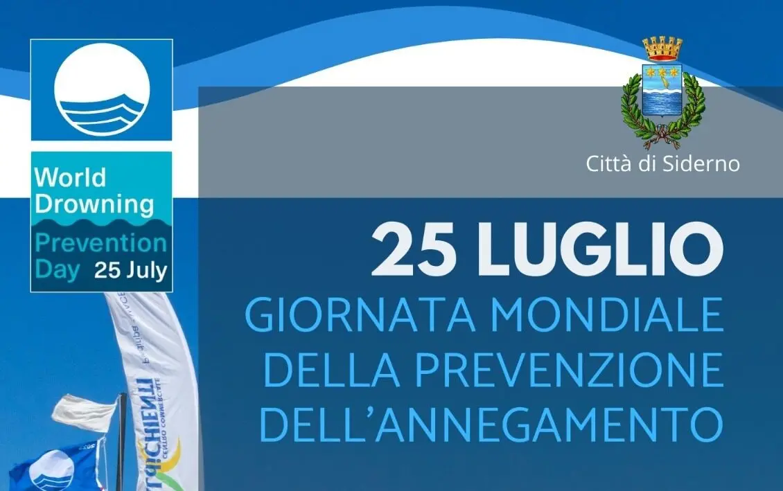 Siderno celebra la Giornata Mondiale della Prevenzione dell'Annegamento