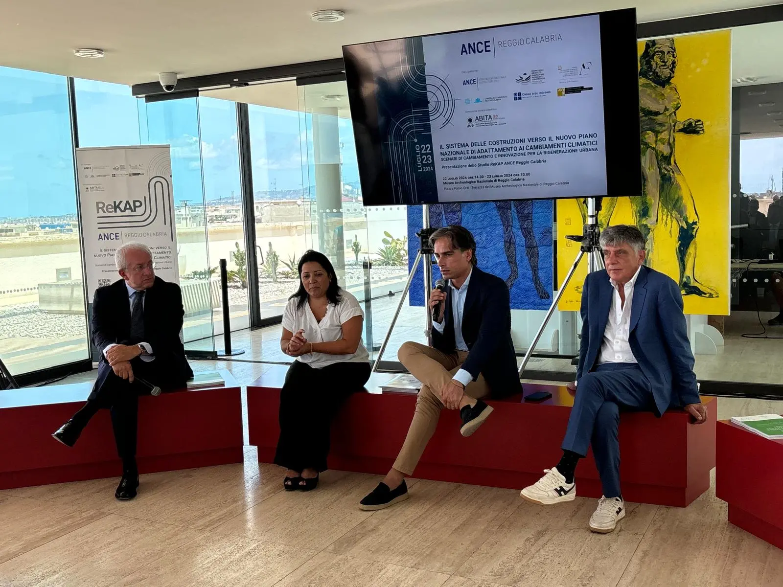 Falcomatà ad Ance: «Confronto utile e concreto»