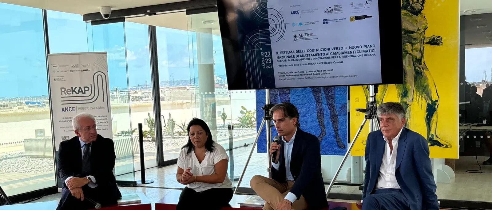 Falcomatà ad Ance: «Confronto utile e concreto»