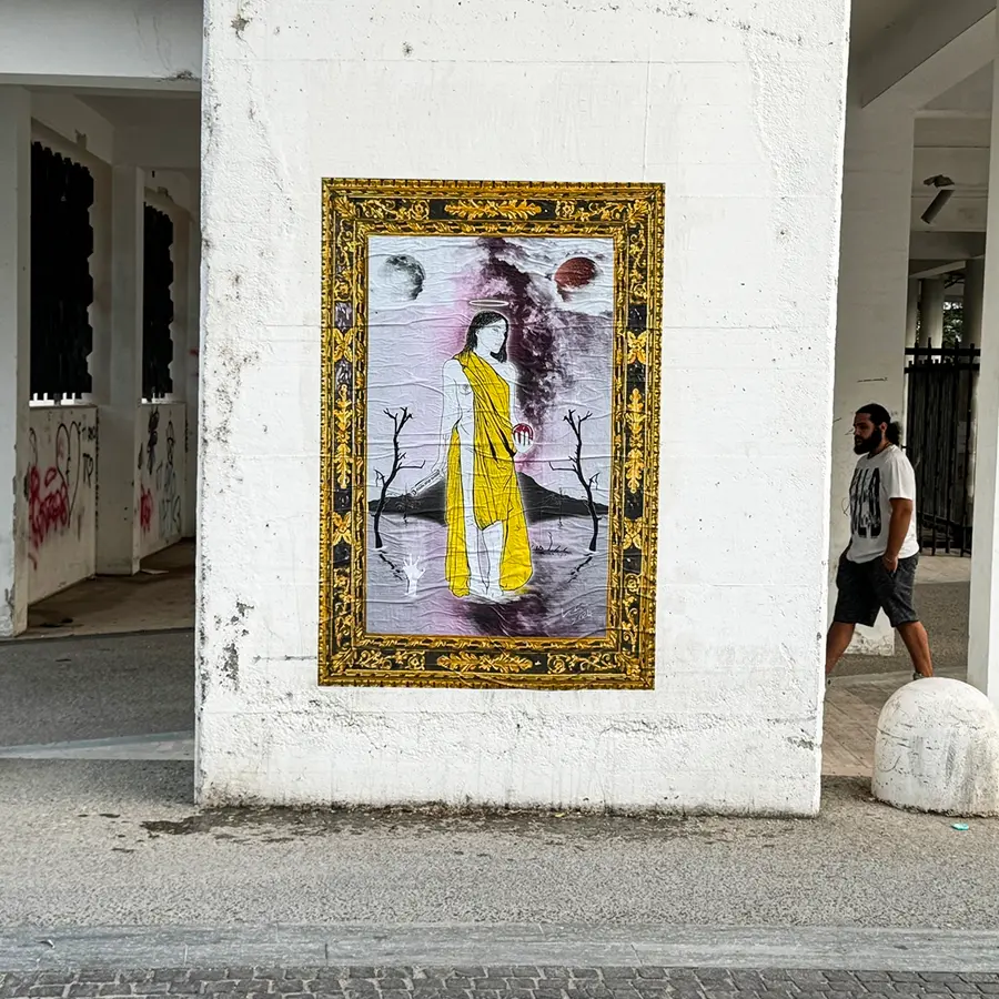 A Reggio l'Immacolata Sophia\", la nuova opera di street art firmata Lbs