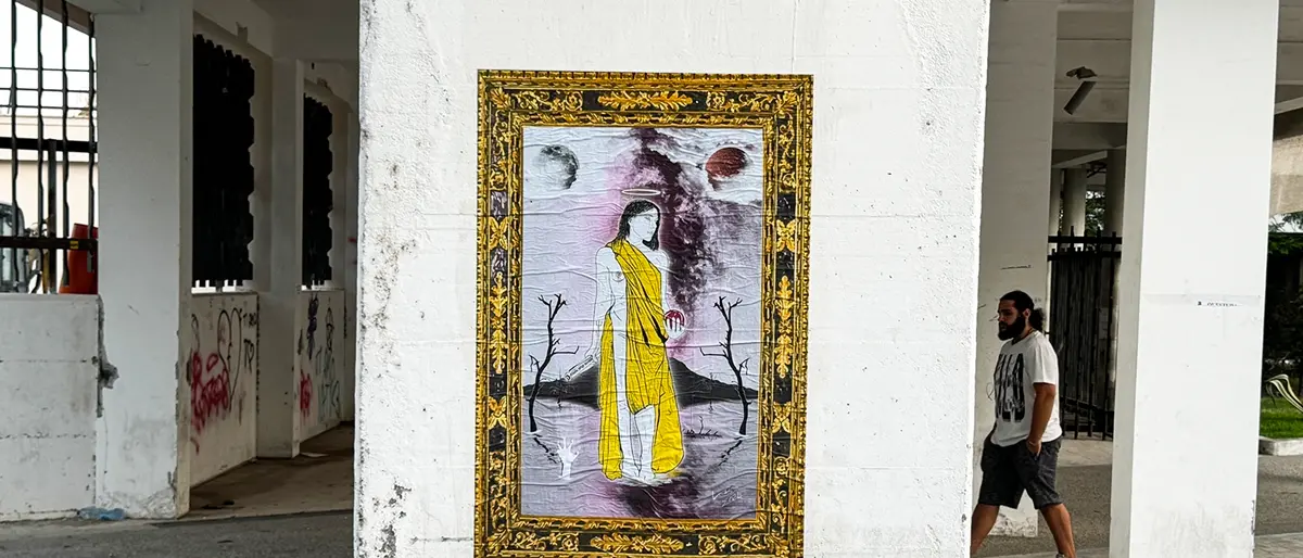 A Reggio l'Immacolata Sophia\", la nuova opera di street art firmata Lbs