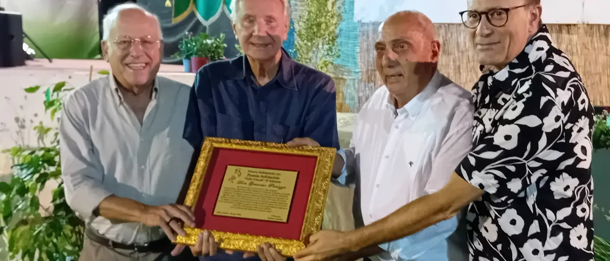 Reggio, il premio Solidarietà Nello Vincelli a don Giacomo Panizzi