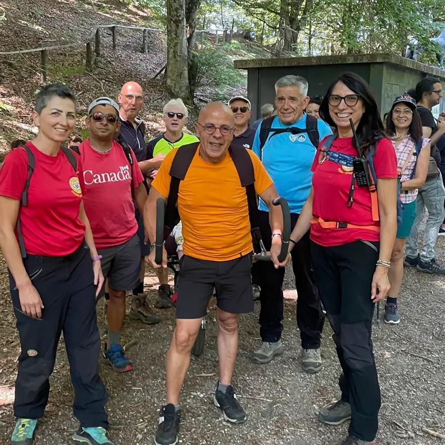 Gambarie, XIII edizione di Sentieri diversi: montagna accessibile ai disabili