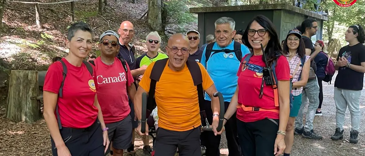Gambarie, XIII edizione di Sentieri diversi: montagna accessibile ai disabili