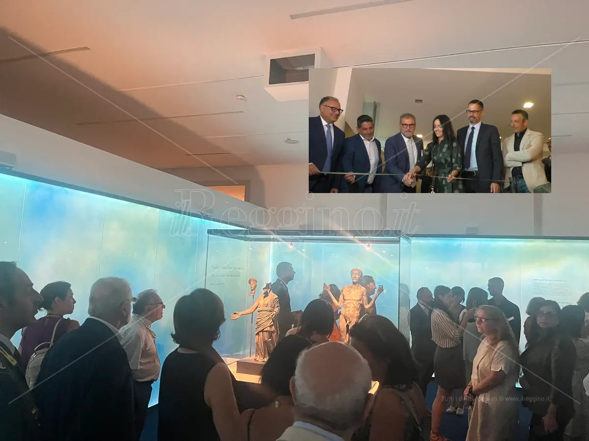 \"Gli dei ritornano\" e sostano al museo di Reggio: inaugurata l'esposizione dei Bronzi di San Casciano - FOTO e VIDEO