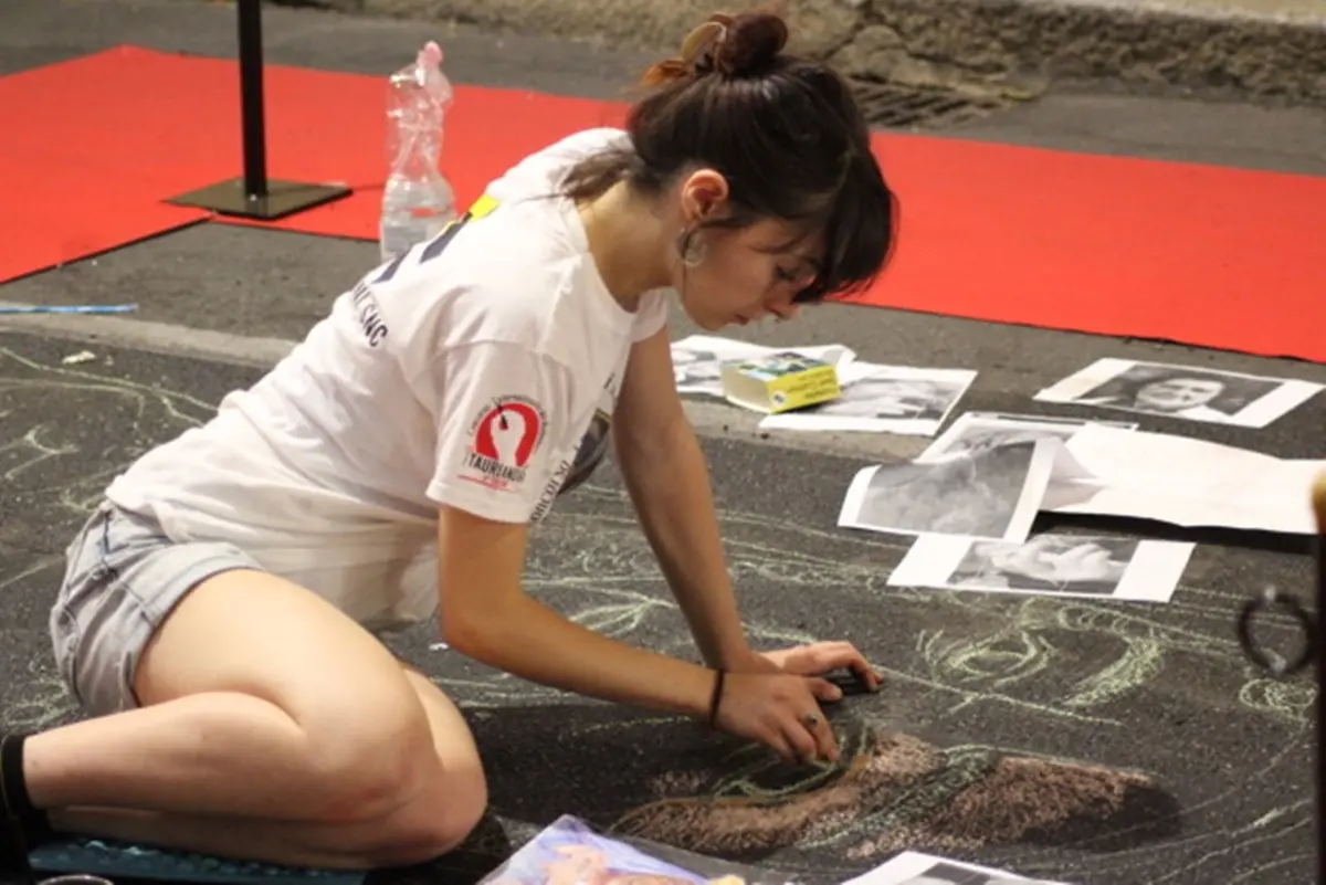 Taurianova ospita il concorso Internazionale dei Madonnari