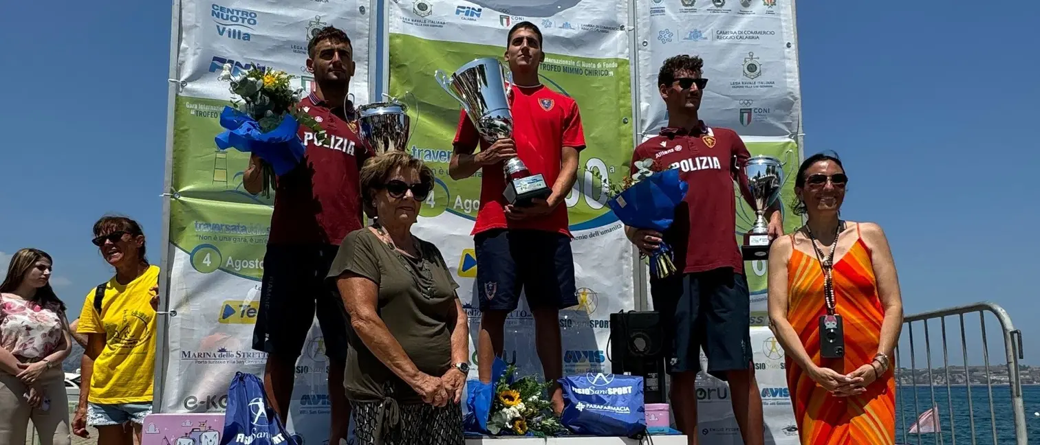 Storia, amore e gioia: Pasquale Sanzullo vince la 60esima Traversata dello Stretto