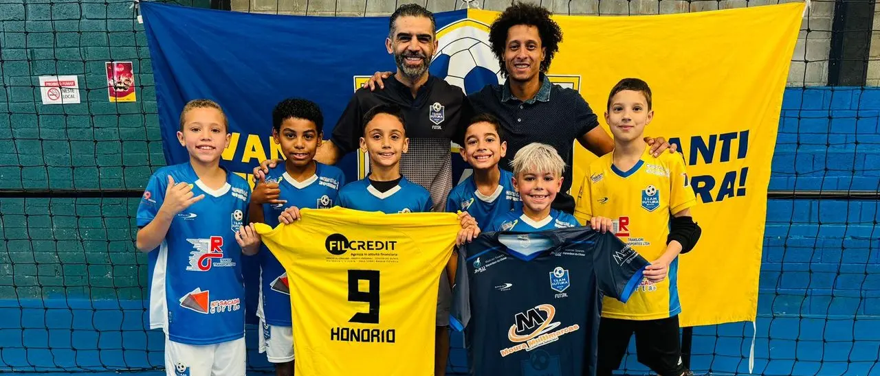 Futsal, Honorio ha fatto visita alla \"Futura del Brasile\"